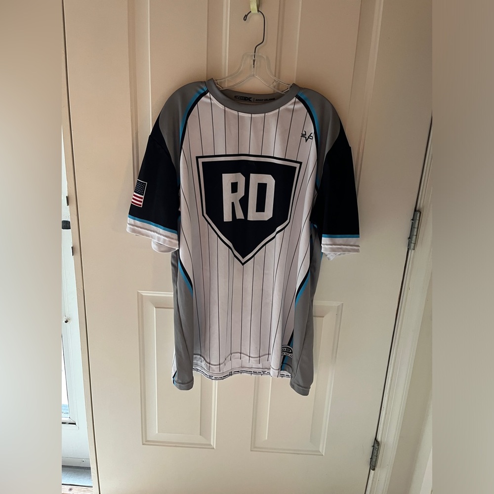 RD Striped Short Sleeve Jersey size 2xlarge